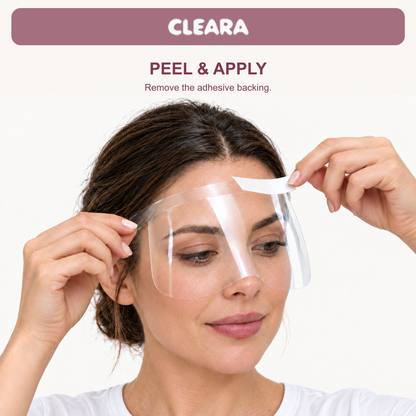 CLEARA™ - Clear Shower Visors